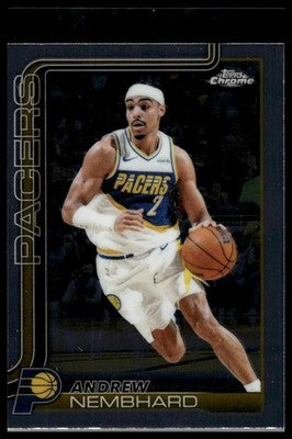 2025-26 Topps Chrome Update #68 Andrew Nembhard