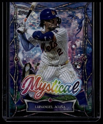 2025 Topps Update #MYS-4 Luisangel Acuña Mystical