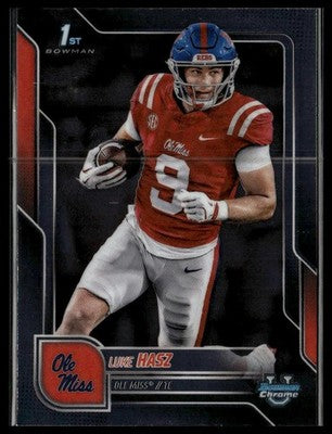 2025 Bowman University Chrome #61 Luke Hasz