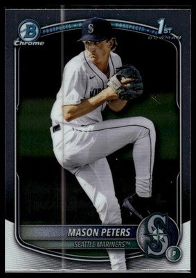 2025 Bowman Draft #BDC-27 Mason Peters Chrome