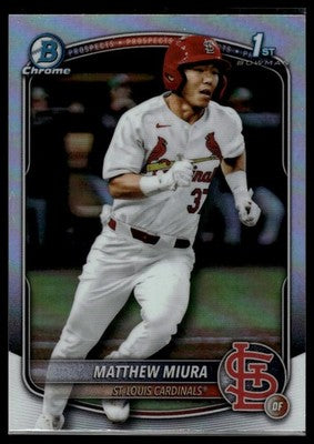 2025 Bowman Draft #BD-57 Matthew Miura