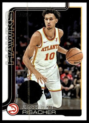 2025-26 Topps #62 Zaccharie Risacher