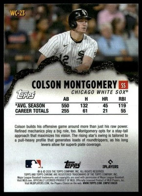 2026 Topps Chrome #WC-23 Colson Montgomery Wrecking Crew