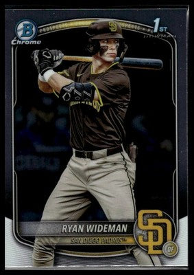 2025 Bowman Draft #BDC-190 Ryan Wideman Chrome
