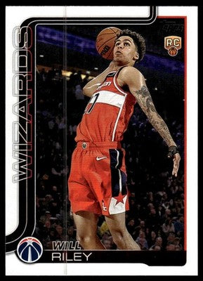 2025-26 Topps #221 Will Riley Gold #/2025