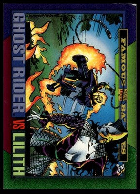 1993 SkyBox Marvel Universe #147 Ghost Rider / Lilith