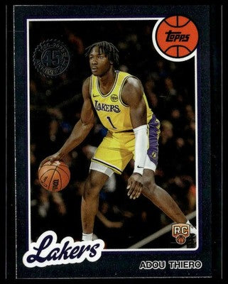 2025-26 Topps #80BK-79 Adou Thiero 1980-81 Topps Basketball