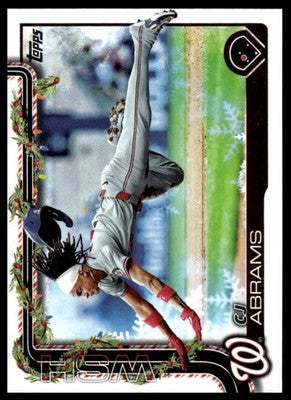2025 Topps Holiday #H146 CJ Abrams