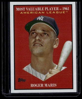 2025 Topps Update #MV-36 Roger Maris Most Valuable