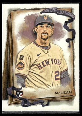 2026 Topps Allen & Ginter #123 Nolan McLean