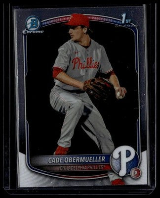 2025 Bowman Draft #BDC-80 Cade Obermueller Chrome