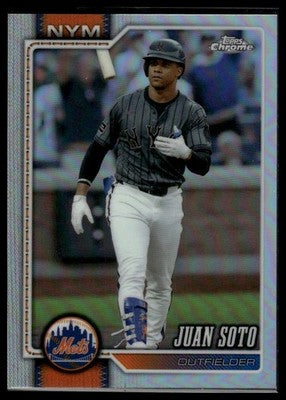 2026 Topps Chrome #17 Juan Soto Refractors