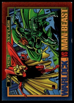 1993 SkyBox Marvel Universe #171 Warlock / Man-Beast