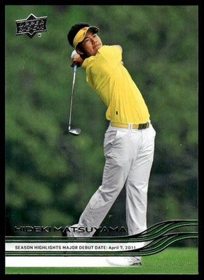 2026 Upper Deck #72 Hideki Matsuyama
