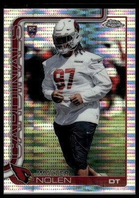 2025 Topps Chrome #365 Walter Nolen Pulsar Refractor