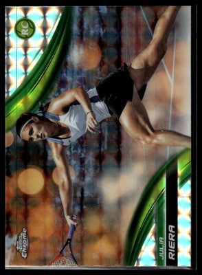 2025 Topps Chrome #139 Julia Riera Geometric Refractor