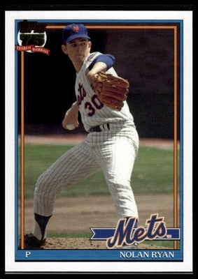 2026 Topps Update #U91-16 Nolan Ryan 1991 Topps Baseball 35th Anniversary