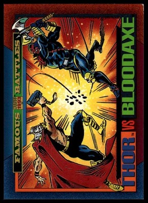 1993 SkyBox Marvel Universe #170 Thor / Bloodaxe