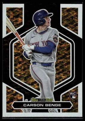 2026 Topps Update #BG-8 Carson Benge Topps Black Gold