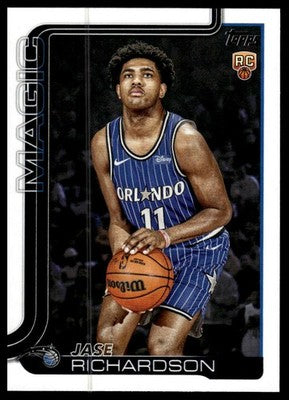 2025-26 Topps #225 Jase Richardson