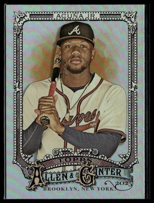 2025 Topps Allen & Ginter #103 Ronald Acuña Jr. Chrome