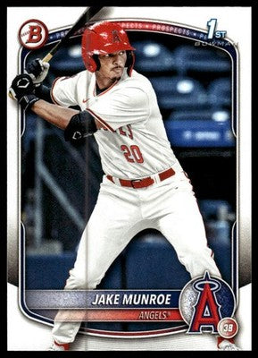 2025 Bowman Draft #BD-128 Jake Munroe