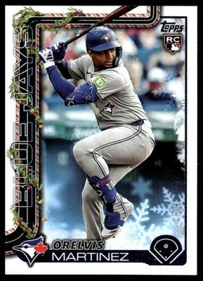 2025 Topps Holiday #H17 Orelvis Martinez