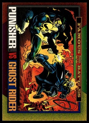1993 SkyBox Marvel Universe #176 Punisher / Ghost Rider