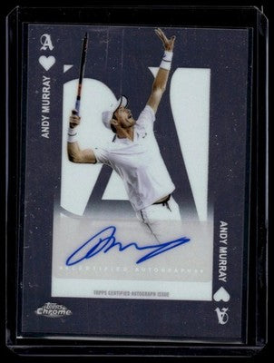 2025 Topps Chrome #AA-AM Andy Murray Aces Autographs