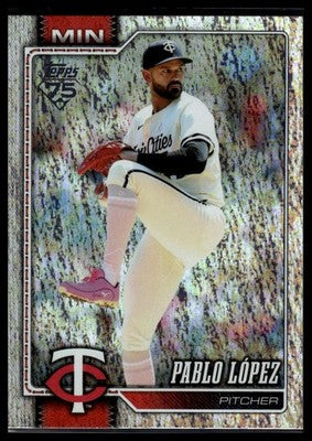 2026 Topps #509 Pablo López Holo Foil