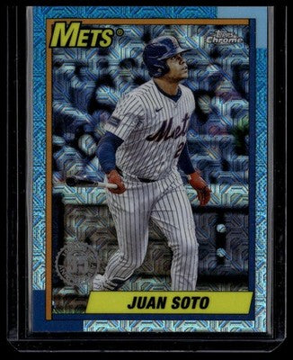 2025 Topps Update #U90C-7 Juan Soto 1990 Topps Baseball 35th Anniversary Chrome