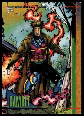 1993 SkyBox Marvel Universe #114 Gambit