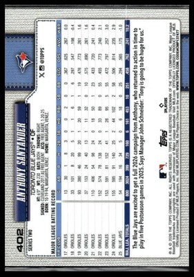 2026 Topps #402 Anthony Santander