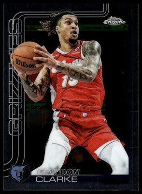 2025-26 Topps Chrome #133 Brandon Clarke
