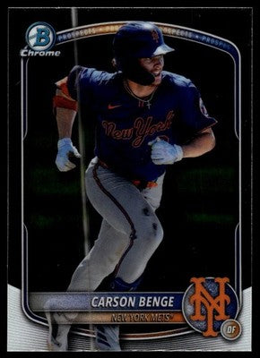 2025 Bowman Draft #BDC-138 Carson Benge Chrome