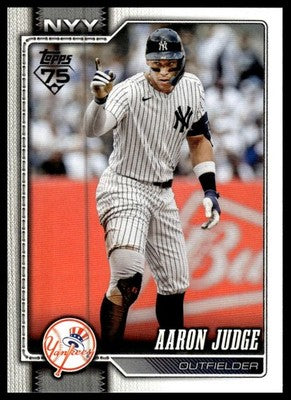 2026 Topps #1 Aaron Judge