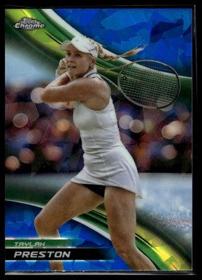 2025 Topps Chrome Sapphire Edition #187 Taylah Preston