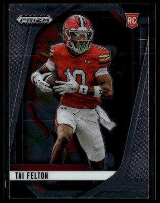 2025 Panini Prizm Draft Picks #36 Tai Felton Prizms Silver