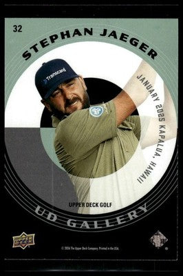 2026 Upper Deck #32 Stephan Jaeger UD Gallery