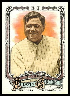 2025 Topps Allen & Ginter #28 Babe Ruth
