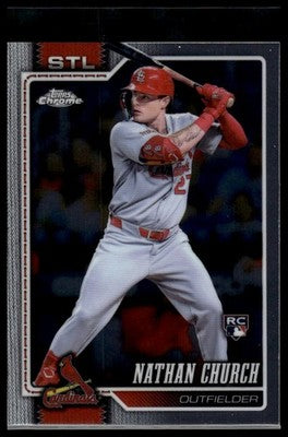 2026 Topps Chrome #192 Nathan Church