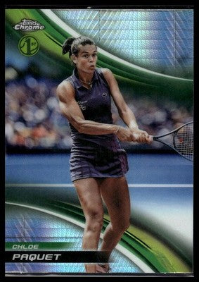 2025 Topps Chrome #130 Chloe Paquet Prism Refractor