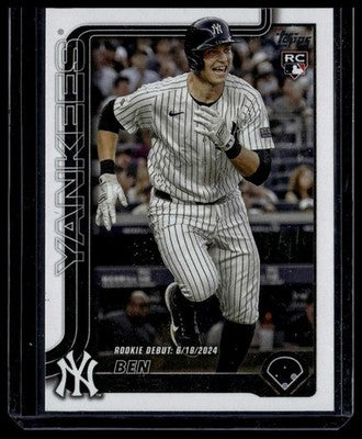 2025 Topps Update #US25 Ben Rice Parallel