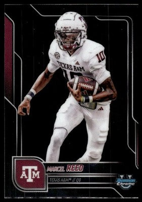 2025 Bowman University Chrome #133 Marcel Reed