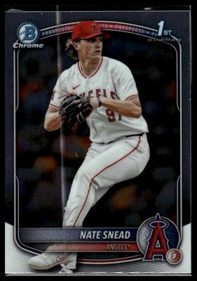 2025 Bowman Draft #BDC-38 Nate Snead Chrome