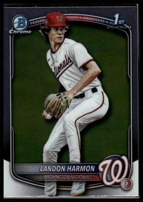 2025 Bowman Draft #BDC-44 Landon Harmon Chrome