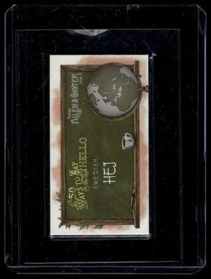 2026 Topps Allen & Ginter #WTSH-7 Hej Mini 50 Ways To Say Hello