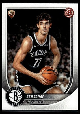 2025-26 Bowman #26 Ben Saraf