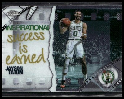 2025-26 Topps Chrome #IP-9 Jayson Tatum Inspirational
