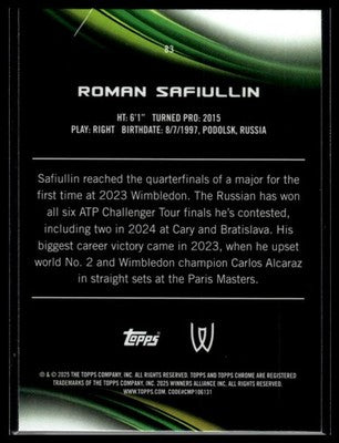 2025 Topps Chrome #83 Roman Safiullin